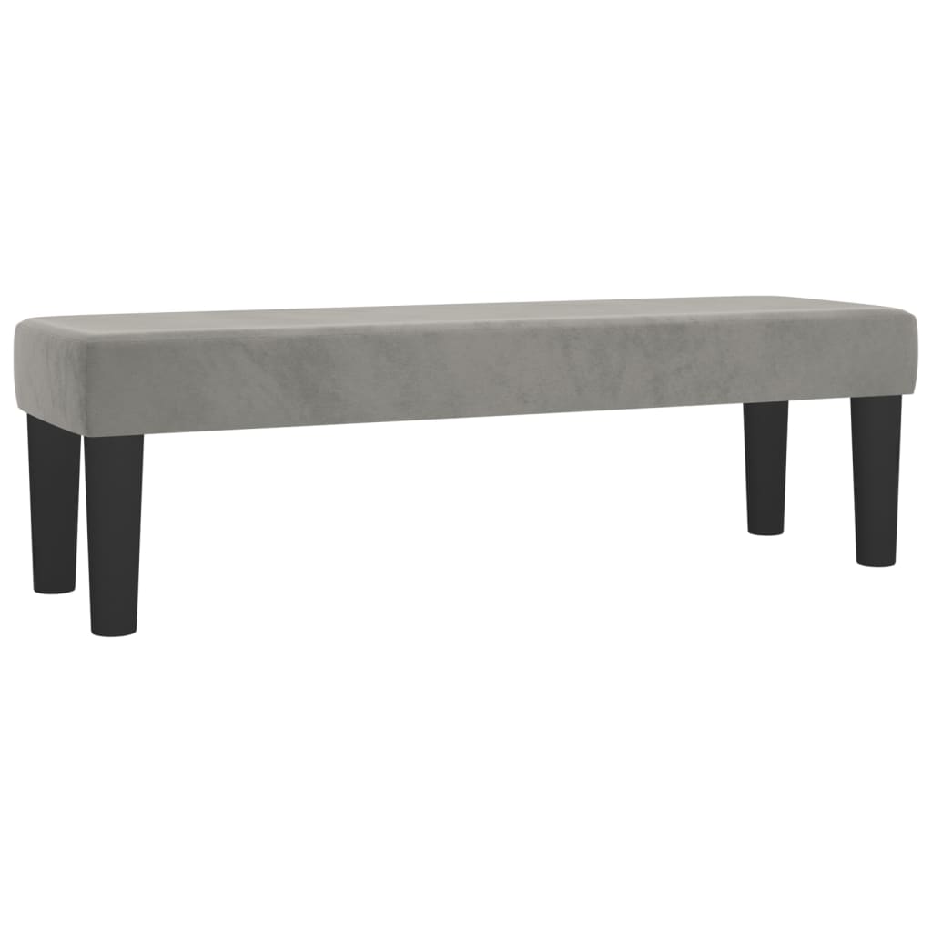 Pat box spring cu saltea, gri deschis, 160x200 cm, catifea GartenMobel Dekor