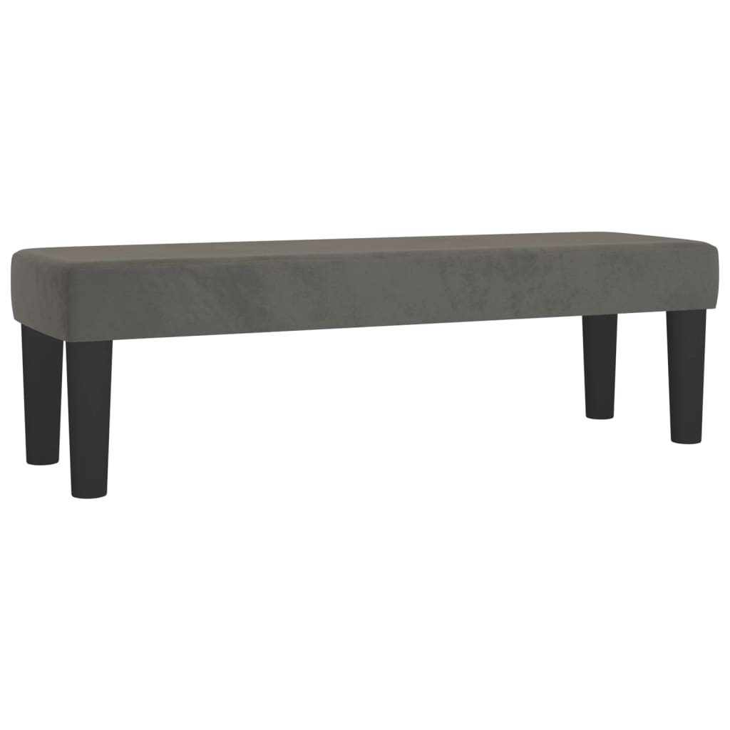Pat box spring cu saltea, gri închis, 200x200 cm, catifea GartenMobel Dekor