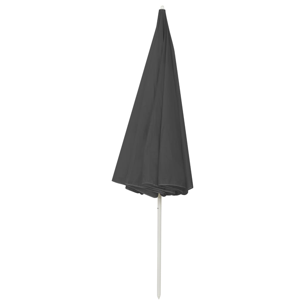 Umbrelă de plajă, antracit, 300 cm GartenMobel Dekor