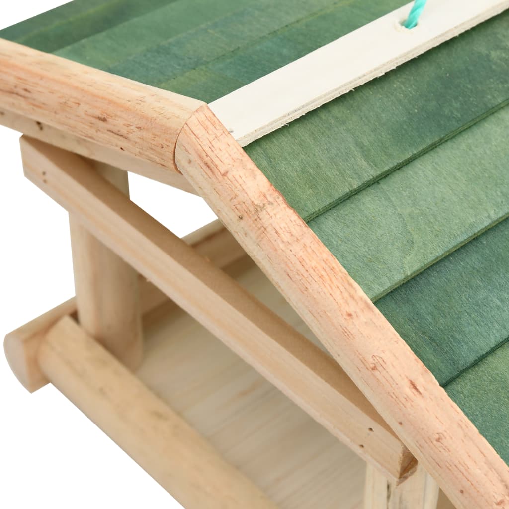 Hrănitor de păsări, 35x29,5x21 cm, lemn masiv GartenMobel Dekor