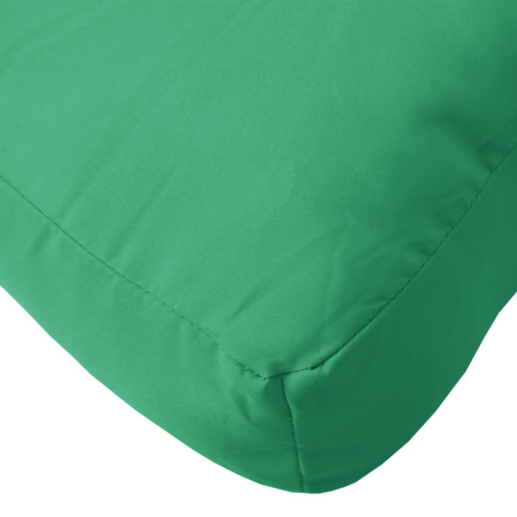 Pernă pentru taburet din paleți, verde, material textil GartenMobel Dekor
