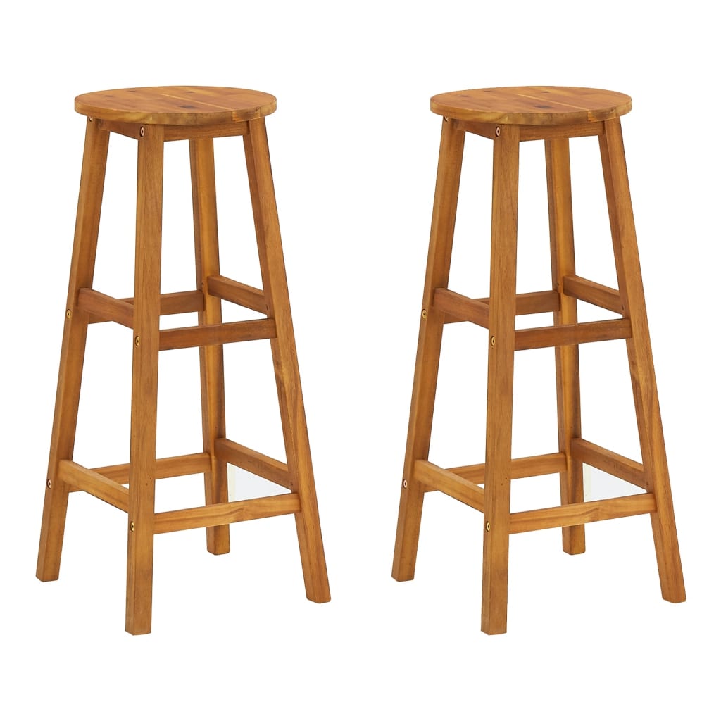 Set bar de grădină, 3 piese, lemn masiv de acacia GartenMobel Dekor