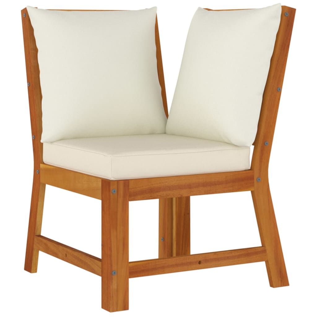 Set mobilier grădină cu perne, 6 piese, lemn masiv acacia GartenMobel Dekor
