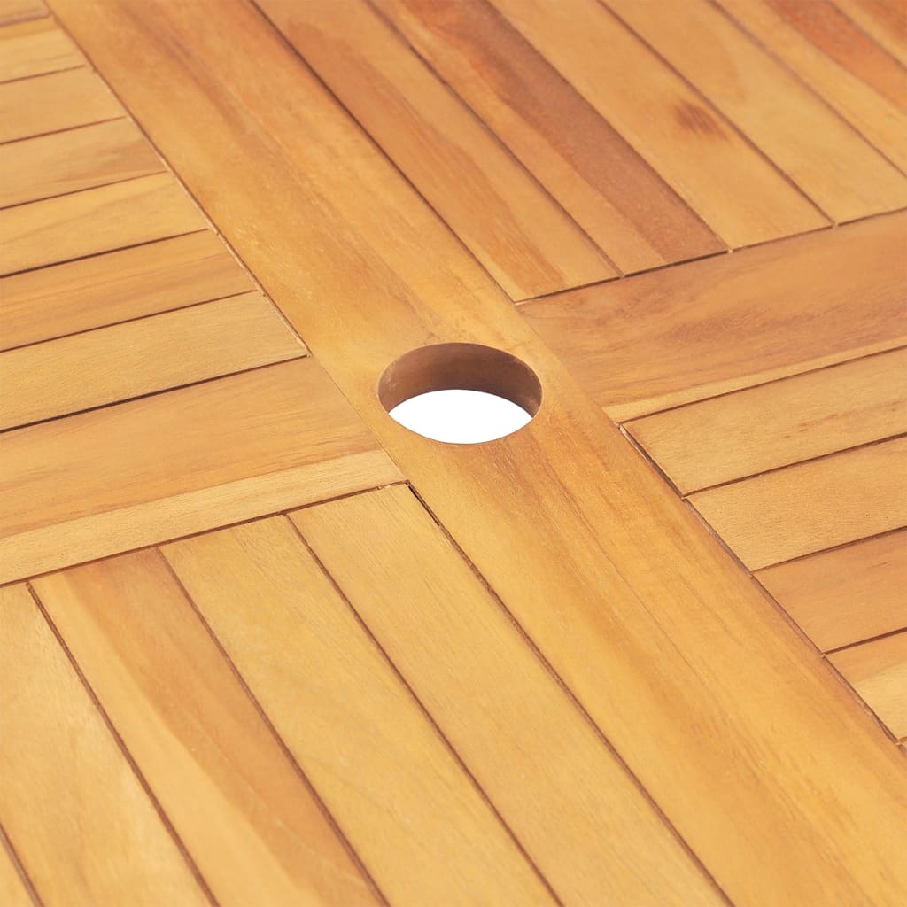 Set masă pentru grădină, lemn masiv de tec, 5 piese GartenMobel Dekor