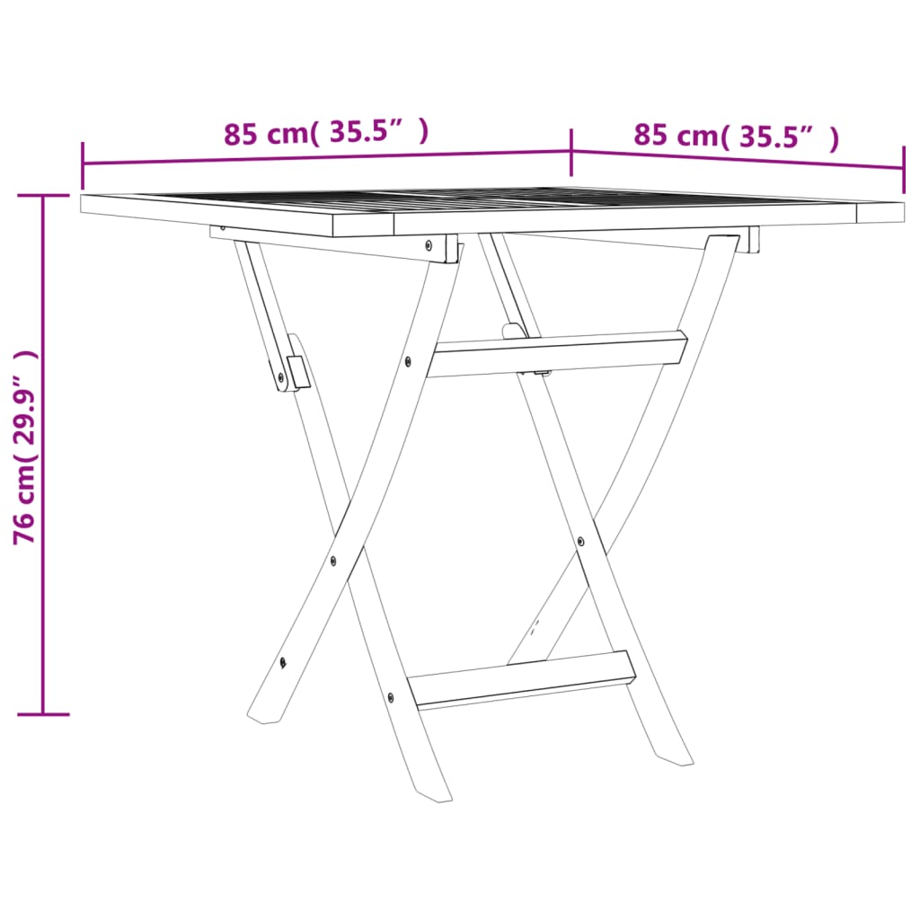 Set masă pentru grădină, lemn masiv de tec, 5 piese GartenMobel Dekor