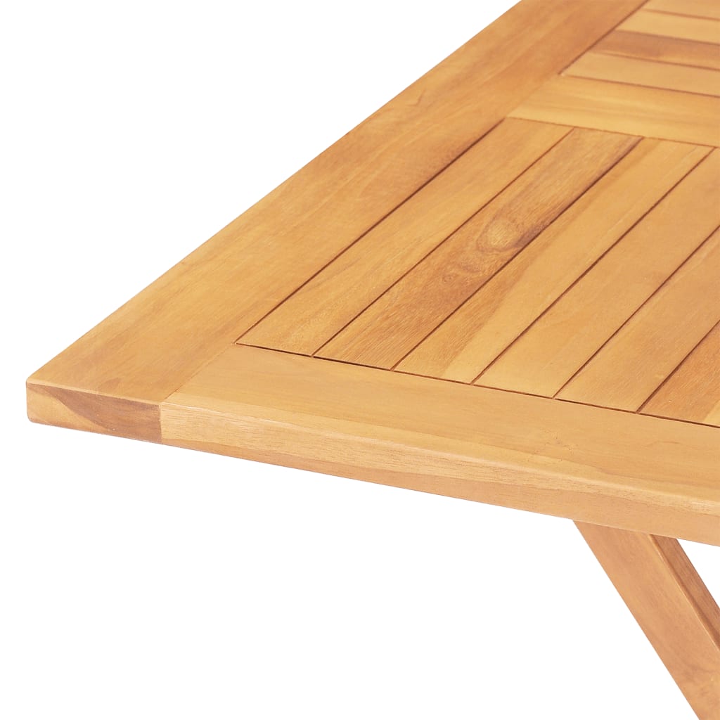 Set masă pentru grădină, lemn masiv de tec, 5 piese GartenMobel Dekor