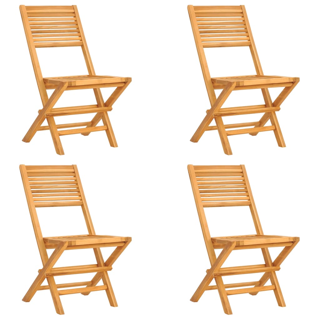 Set masă pentru grădină, lemn masiv de tec, 5 piese GartenMobel Dekor