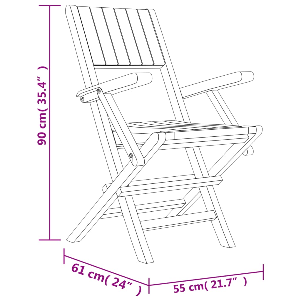 Set masă pentru grădină, lemn masiv de tec, 5 piese GartenMobel Dekor