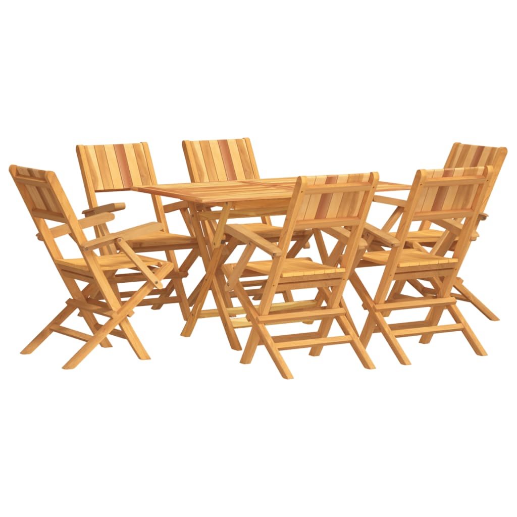 Set mobilier de grădină, 7 piese, lemn masiv de tec GartenMobel Dekor