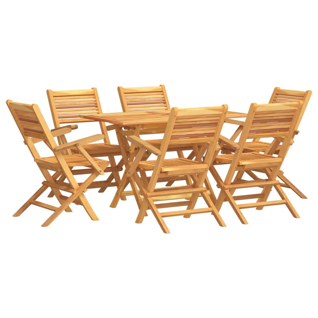 Set mobilier de grădină, 7 piese, lemn masiv de tec GartenMobel Dekor