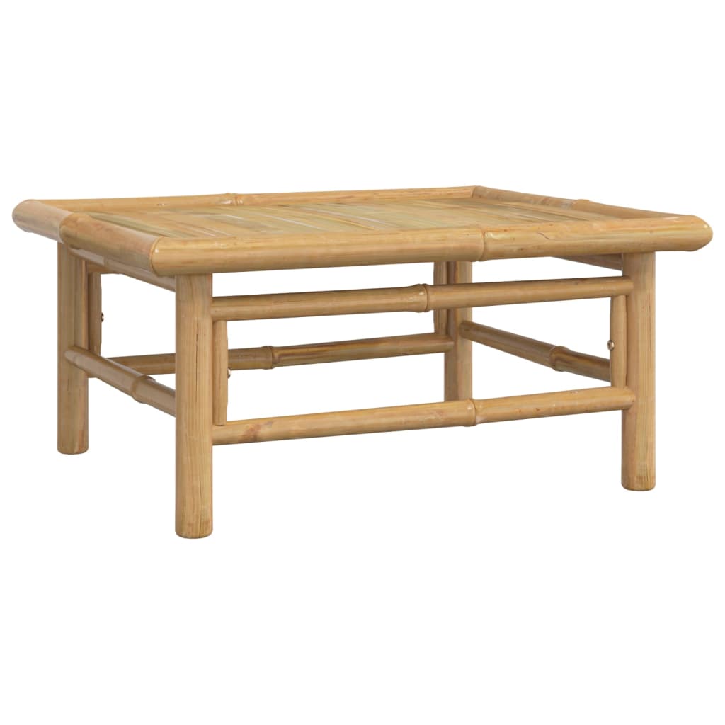 Set mobilier de grădină cu perne gri deschis, 8 piese, bambus GartenMobel Dekor