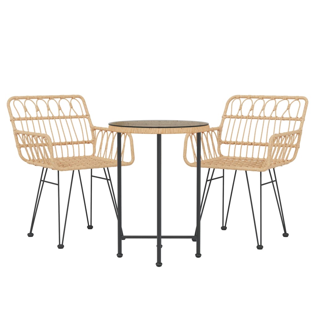 Set mobilier de grădină, 3 piese, poliratan GartenMobel Dekor