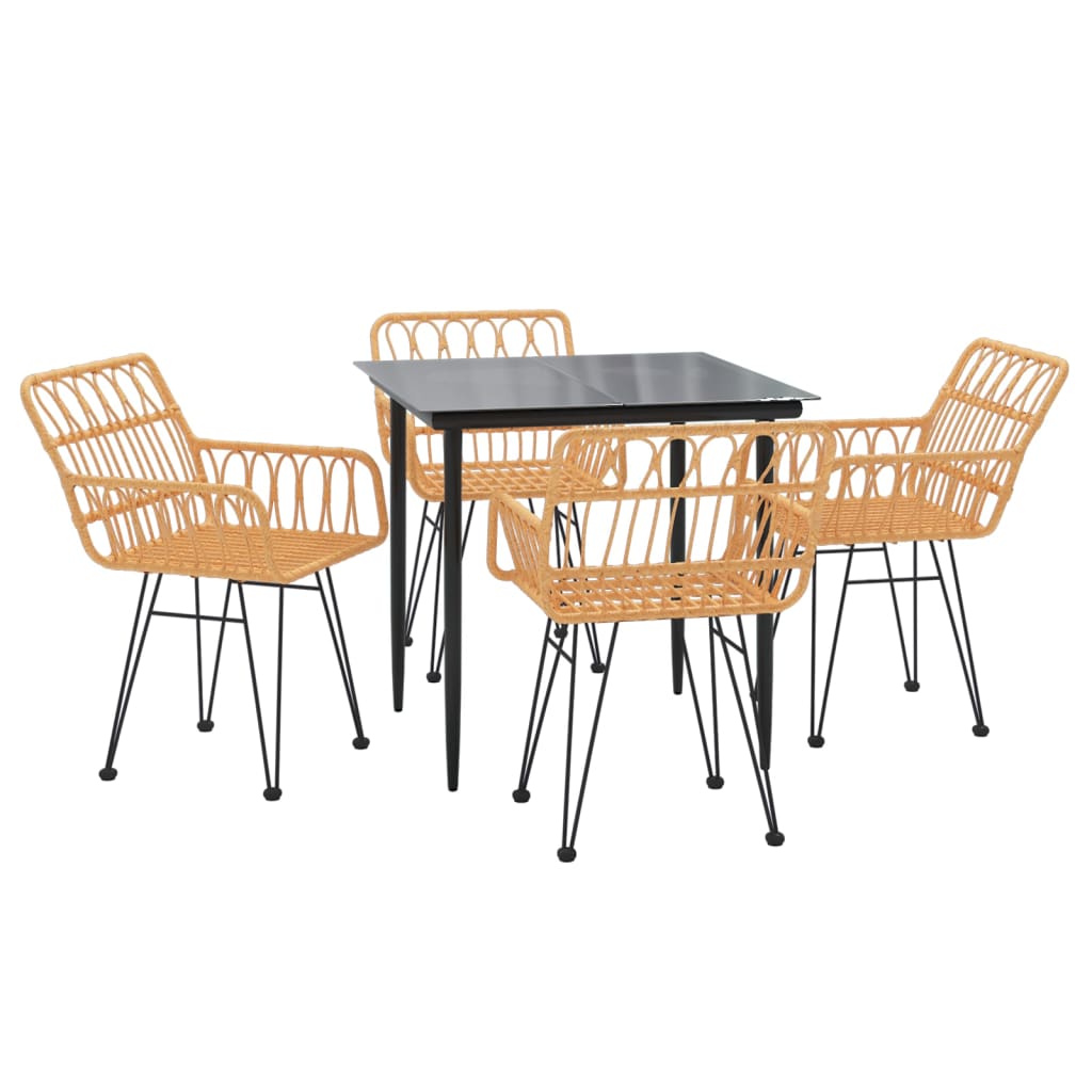 Set mobilier de grădină, 5 piese, poliratan GartenMobel Dekor