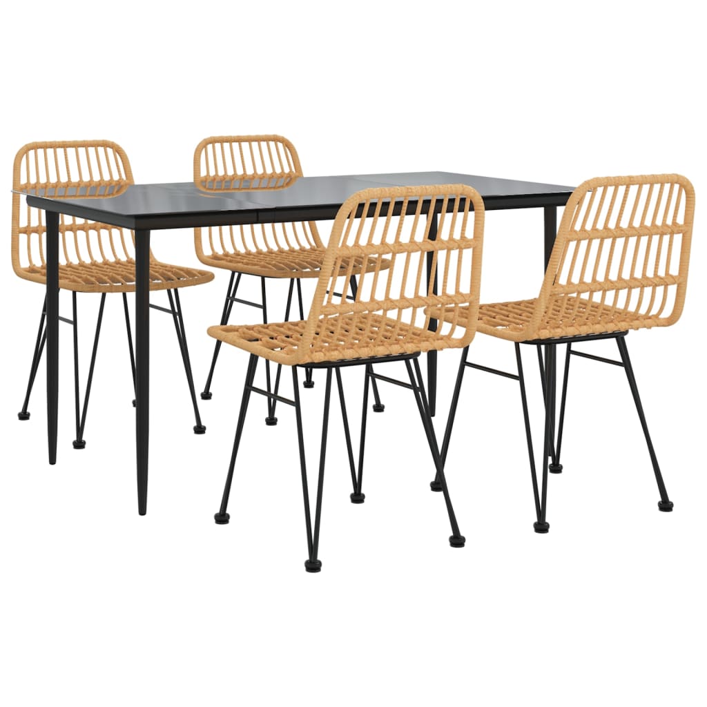 Set mobilier de grădină, 5 piese, poliratan GartenMobel Dekor