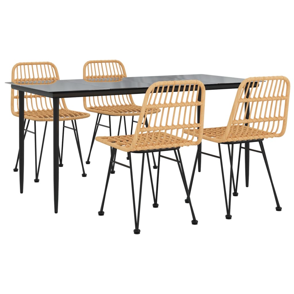 Set mobilier de grădină, 5 piese, poliratan GartenMobel Dekor