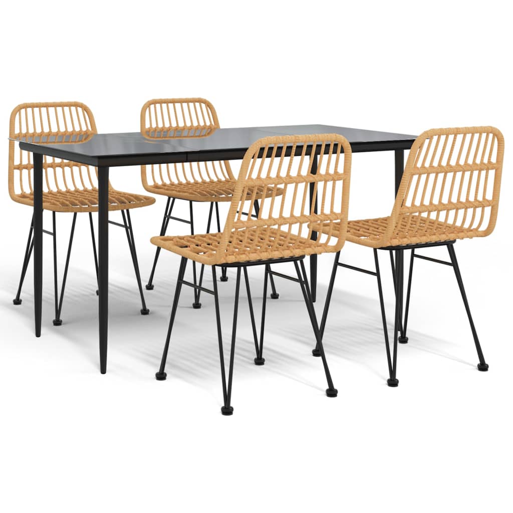 Set mobilier de grădină, 5 piese, poliratan GartenMobel Dekor