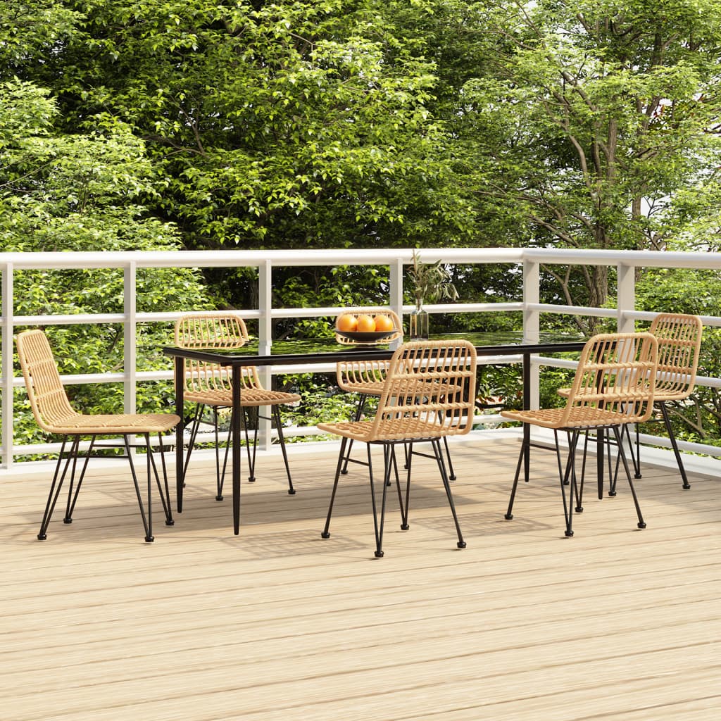 Set mobilier de grădină, 7 piese, poliratan GartenMobel Dekor