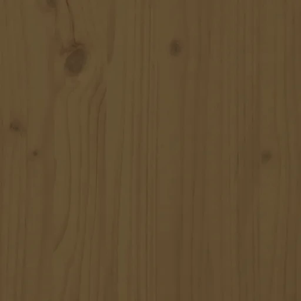 Set mobilier grădină cu perne, 7 piese, maro miere lemn masiv GartenMobel Dekor