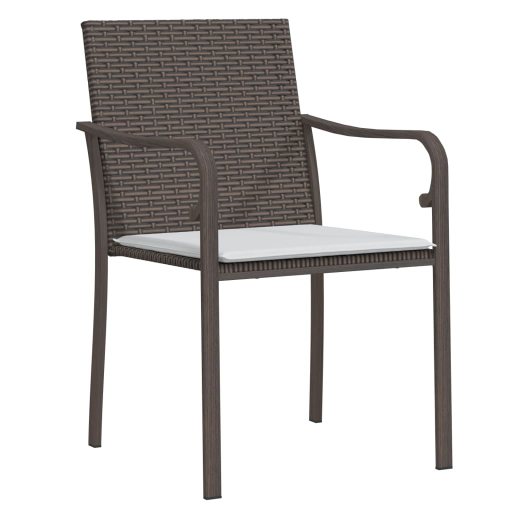 Set mobilier de grădină cu perne, 7 piese, poliratan și oțel GartenMobel Dekor