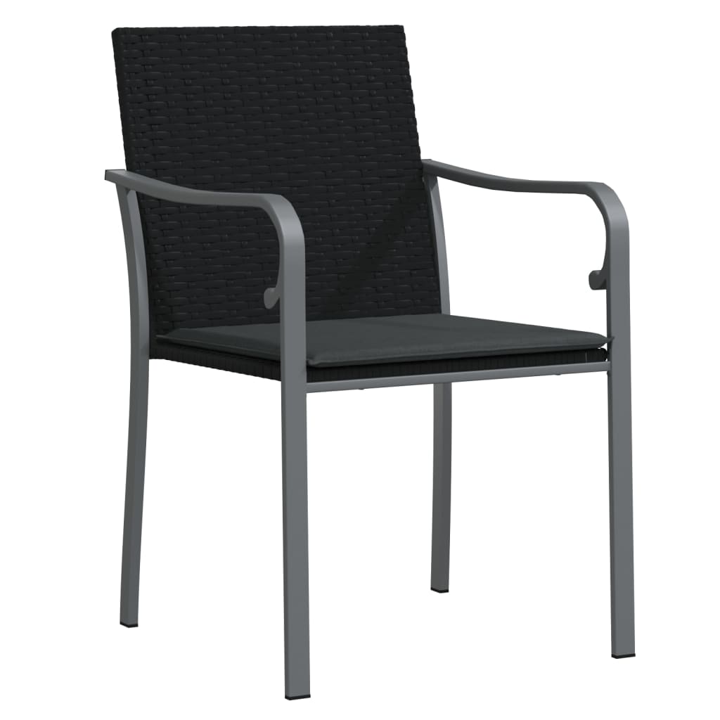 Set mobilier de grădină cu perne, 7 piese, poliratan și oțel GartenMobel Dekor