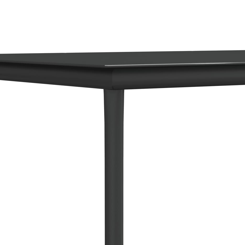 Set mobilier de grădină, 3 piese, poliratan și oțel GartenMobel Dekor