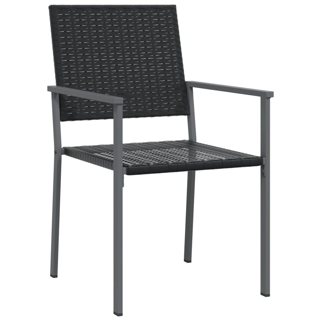 Set mobilier de grădină, 3 piese, poliratan și oțel GartenMobel Dekor