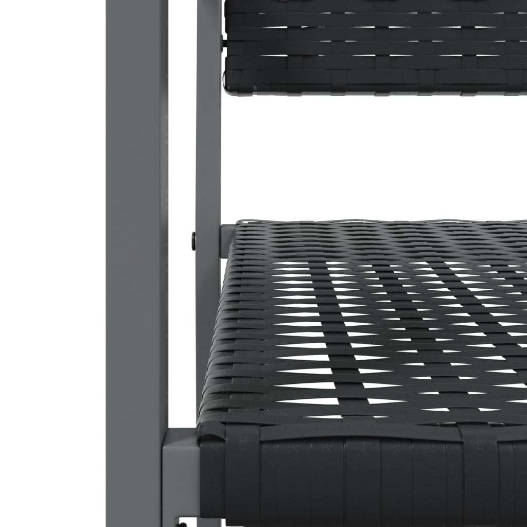 Set mobilier de grădină, 3 piese, poliratan și oțel GartenMobel Dekor