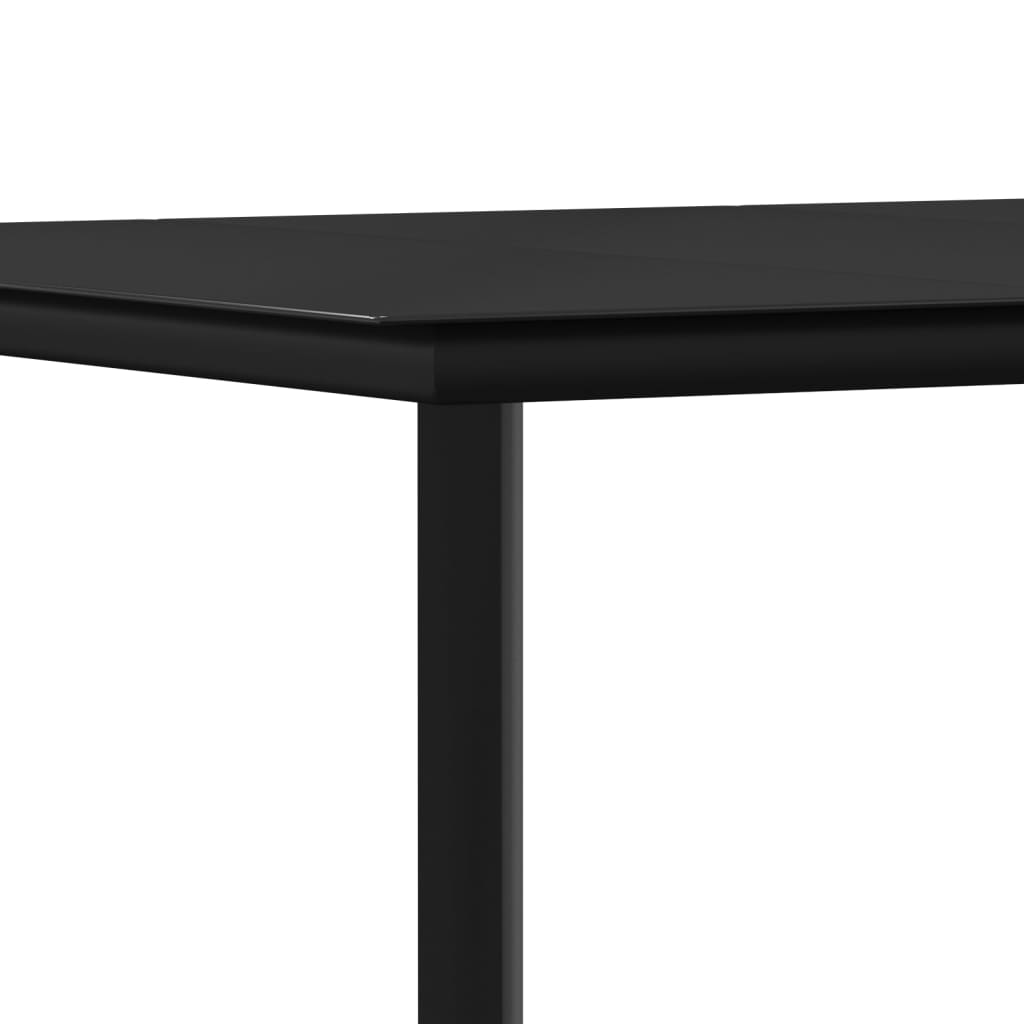 Set mobilier de grădină cu perne, 9 piese, poliratan și oțel GartenMobel Dekor