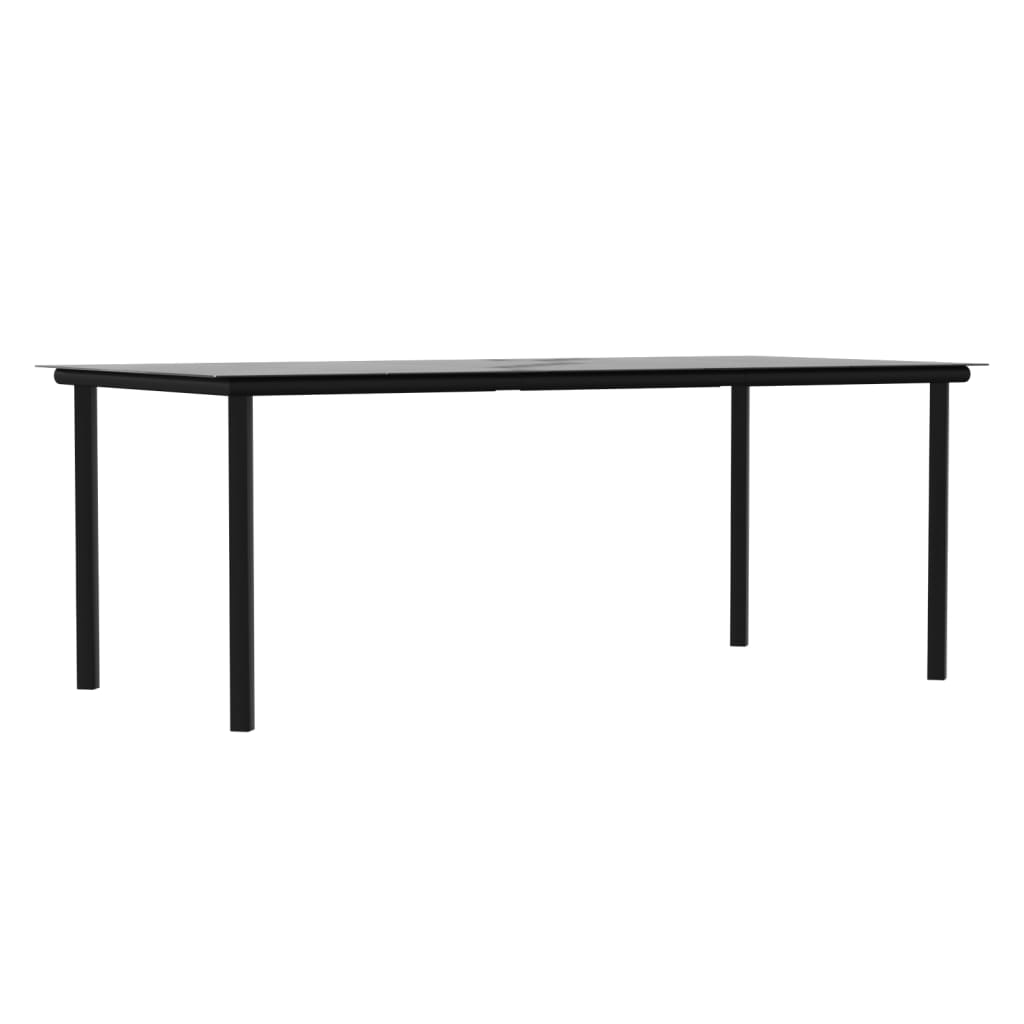 Set mobilier de grădină cu perne, 9 piese, poliratan și oțel GartenMobel Dekor