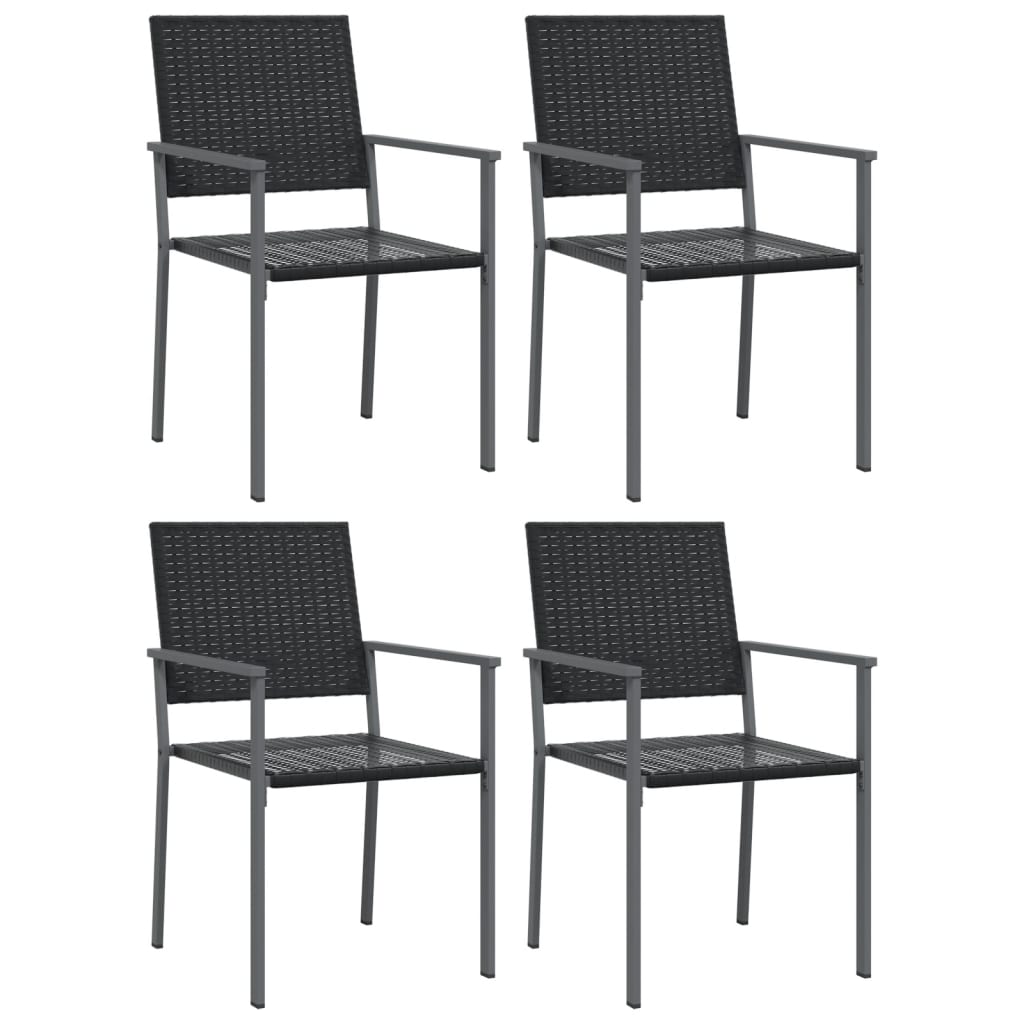 Set mobilier de grădină, 5 piese, poliratan și oțel GartenMobel Dekor