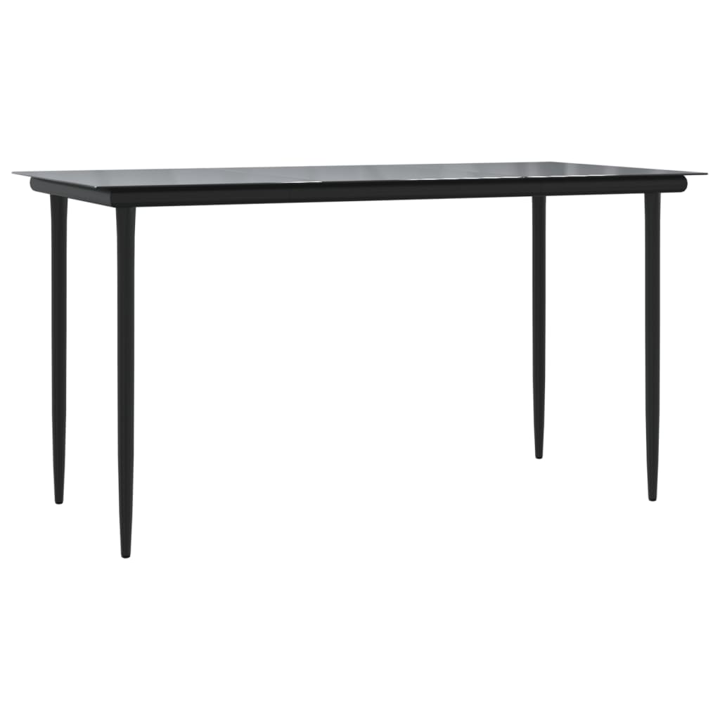 Set mobilier de grădină cu perne, 5 piese, poliratan și oțel GartenMobel Dekor