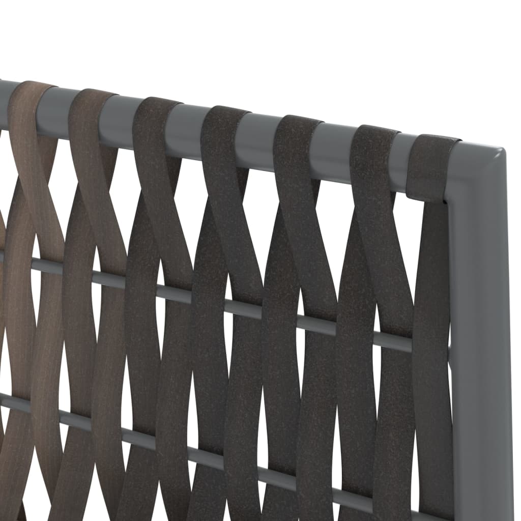 Set mobilier de grădină cu perne, 7 piese, poliratan și oțel GartenMobel Dekor