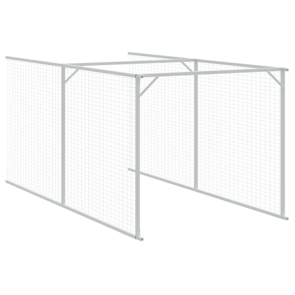 Casă câine & acoperiș gri deschis 117x1017x123 cm GartenMobel Dekor