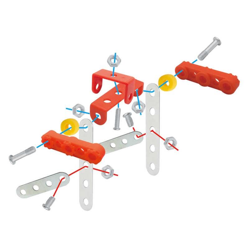 Set constructie - Robotel cu roti PlayLearn Toys