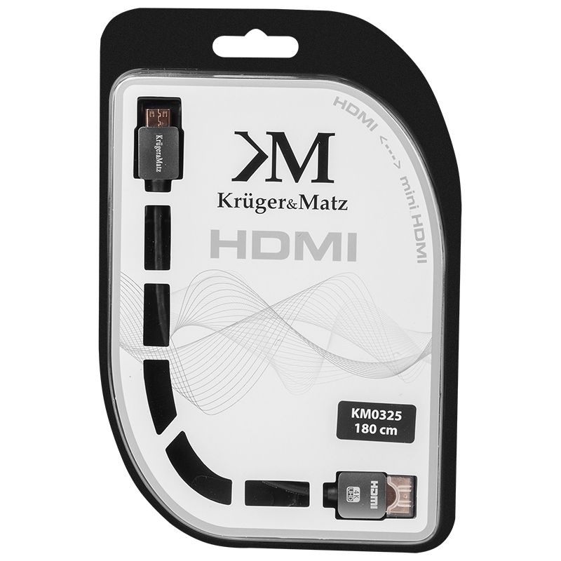 CABLU  HDMI A-MINI HDMI C 1.8M KRUGER&MATZ EuroGoods Quality