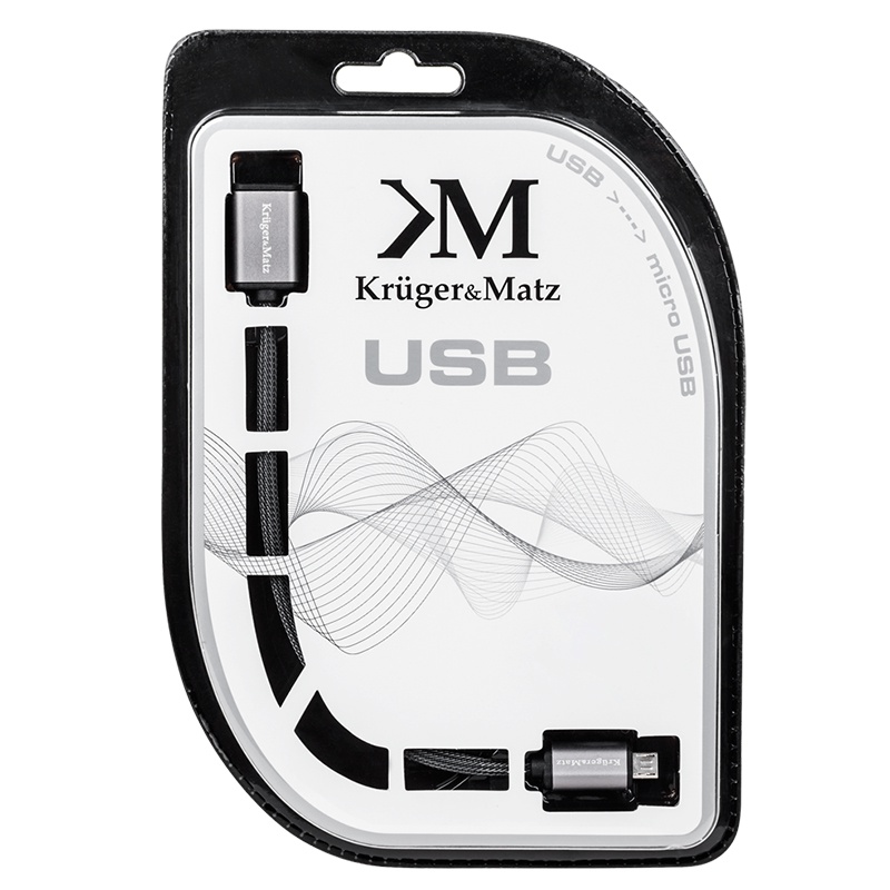 CABLU PRELUNGITOR USB-MICRO USB 1M KRUGER&MAT EuroGoods Quality