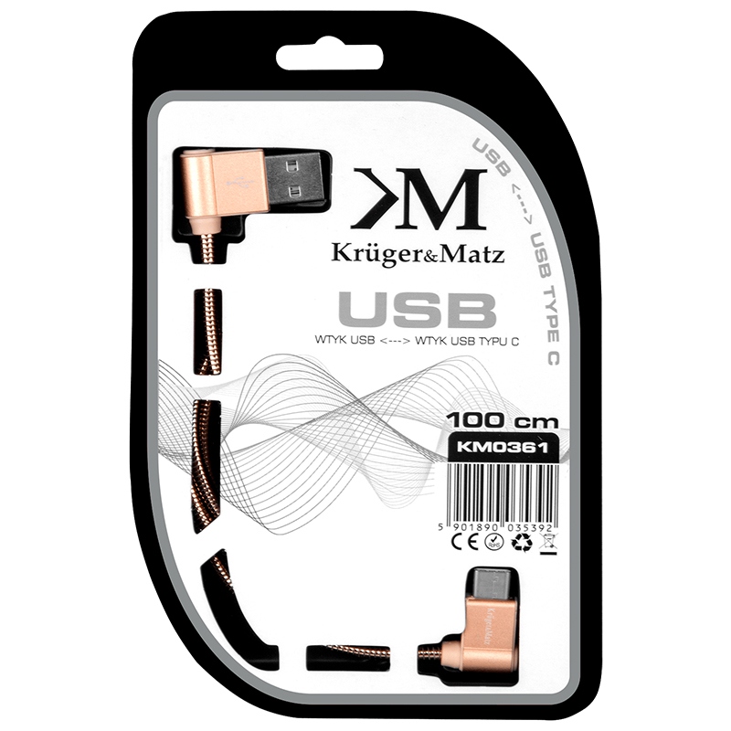 CABLU USB - USB TIP C 1M KRUGER&MATZ EuroGoods Quality