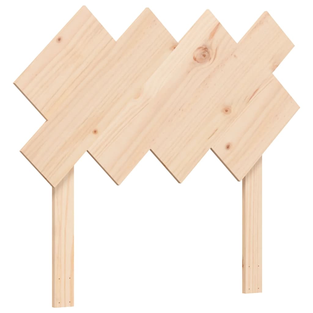 Cadru de pat cu tăblie single, lemn masiv GartenMobel Dekor
