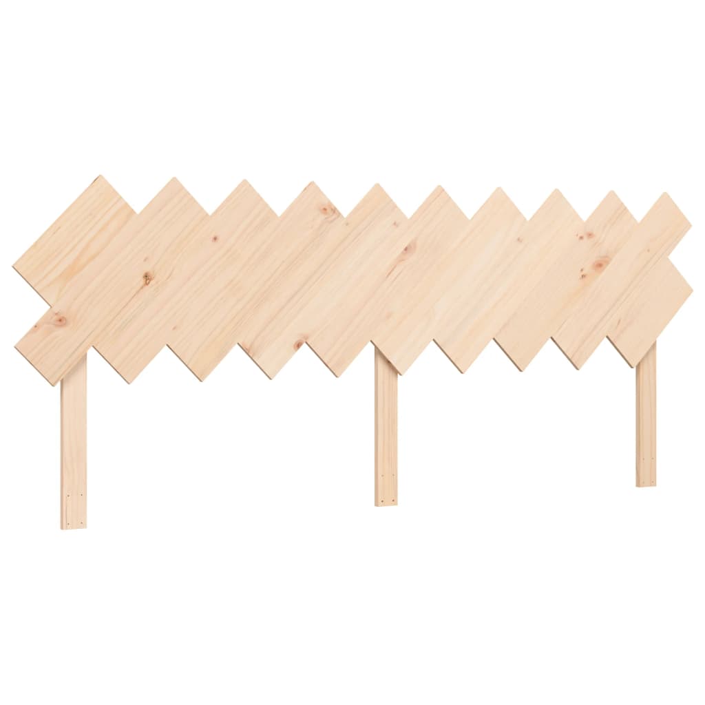 Cadru pat cu tăblie 200x200 cm, lemn masiv de pin GartenMobel Dekor