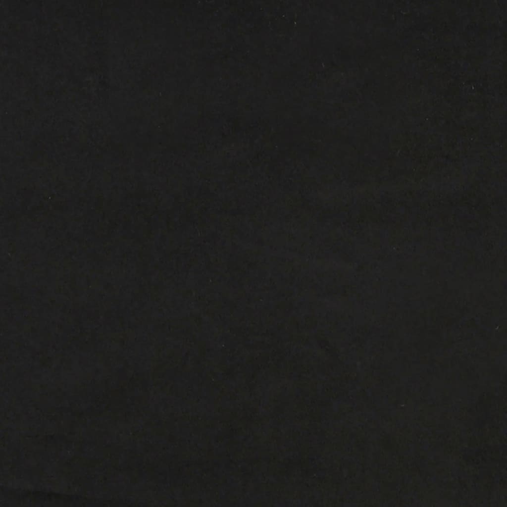 Pat de zi cu saltea, negru, 90x200 cm, catifea GartenMobel Dekor