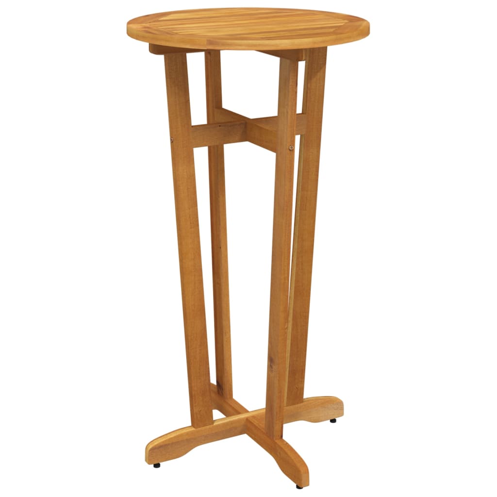 Set mobilier de bar, 3 piese, lemn masiv de acacia  GartenMobel Dekor