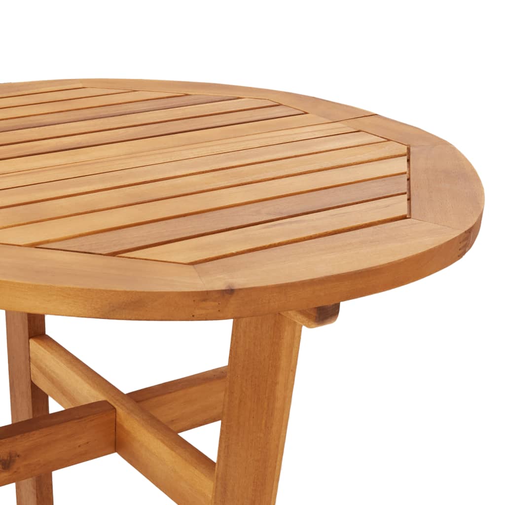 Set mobilier de bar, 3 piese, lemn masiv de acacia  GartenMobel Dekor