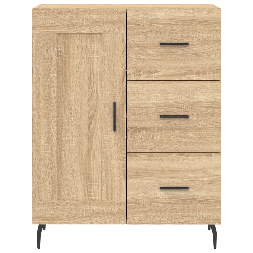 Dulap înalt, stejar sonoma, 69,5x34x180 cm, lemn compozit GartenMobel Dekor