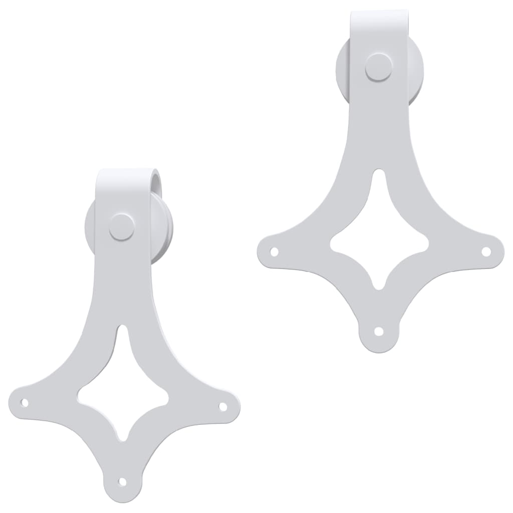 Ușă glisantă cu set de feronerie 95x210 cm, lemn masiv de pin GartenMobel Dekor