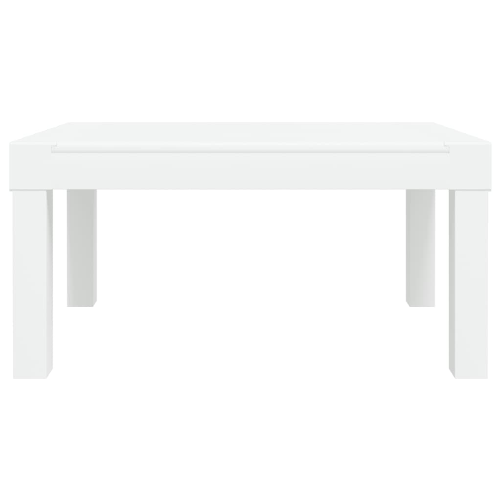 Set mobilier de grădină, 3 piese, cu perne, alb, PP GartenMobel Dekor