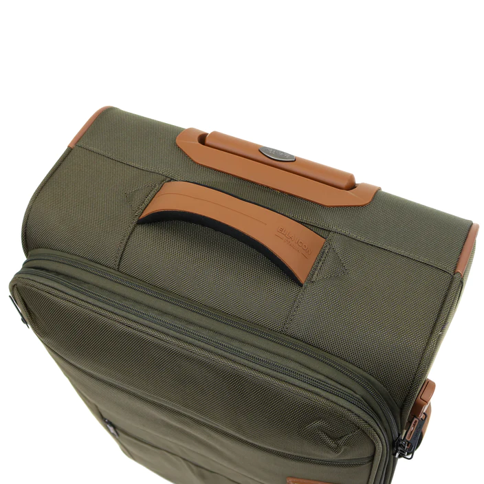 Troler Ella Icon Atena Verde Textil, 67X41X27 cm ComfortTravel Luggage