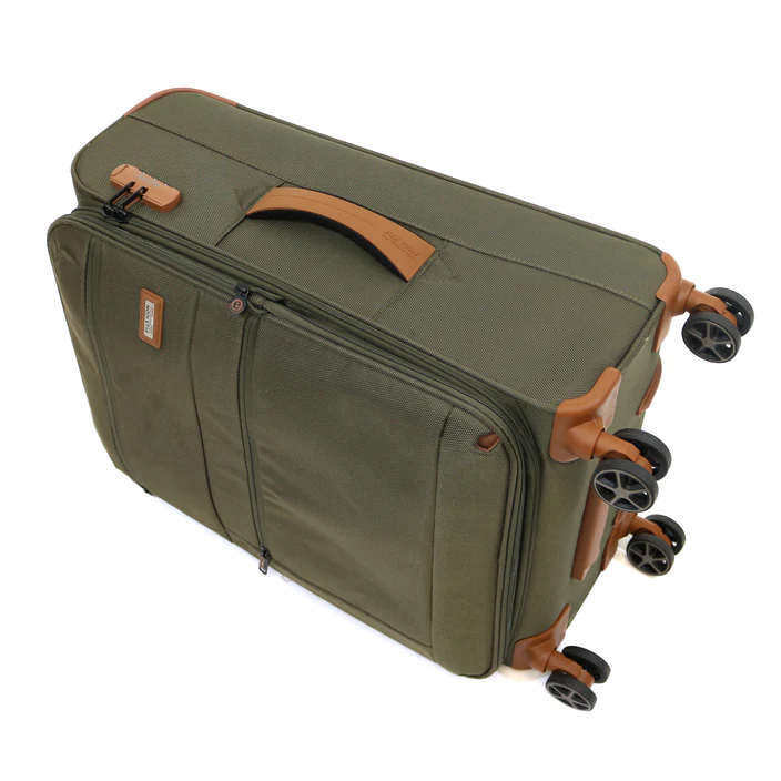 Troler Ella Icon Atena Verde Textil, 67X41X27 cm ComfortTravel Luggage