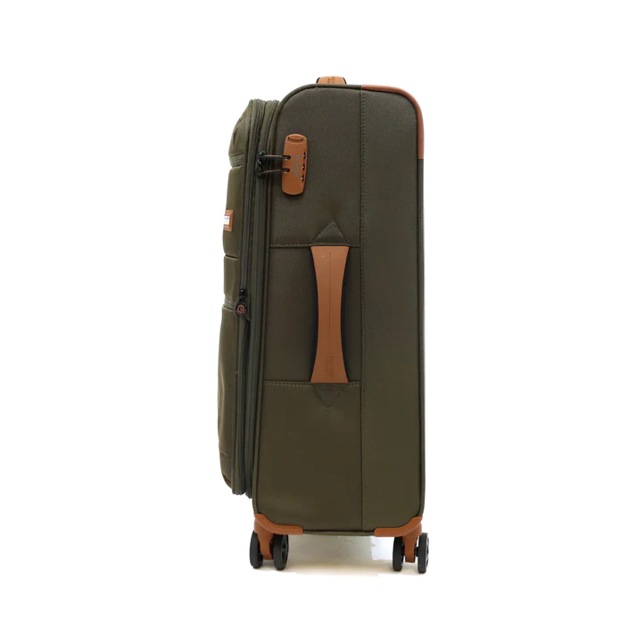 Troler Ella Icon Atena Verde Textil, 67X41X27 cm ComfortTravel Luggage