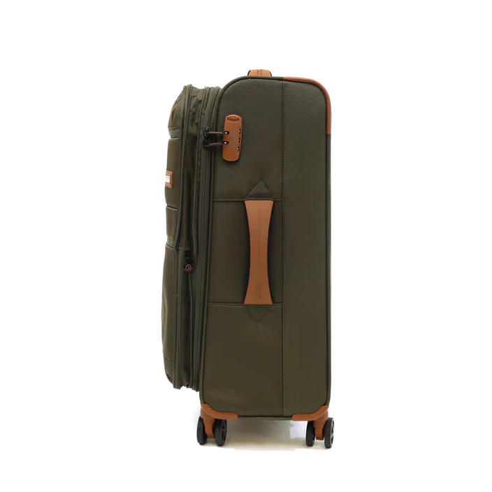 Troler Ella Icon Atena Verde Textil, 67X41X27 cm ComfortTravel Luggage