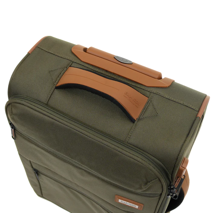 Troler Ella Icon Atena Verde Textil 55X36X22 cm ComfortTravel Luggage